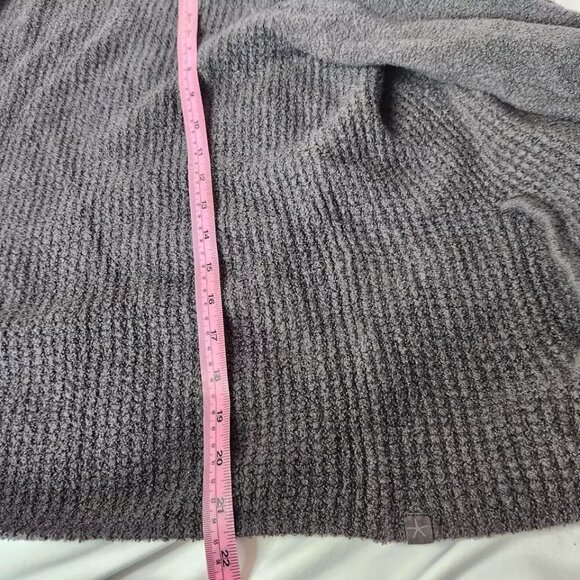 Barefoot Dreams Women's Size Small Cozychic Lite Cardigan Gray Pockets - Picture 6 of 6
